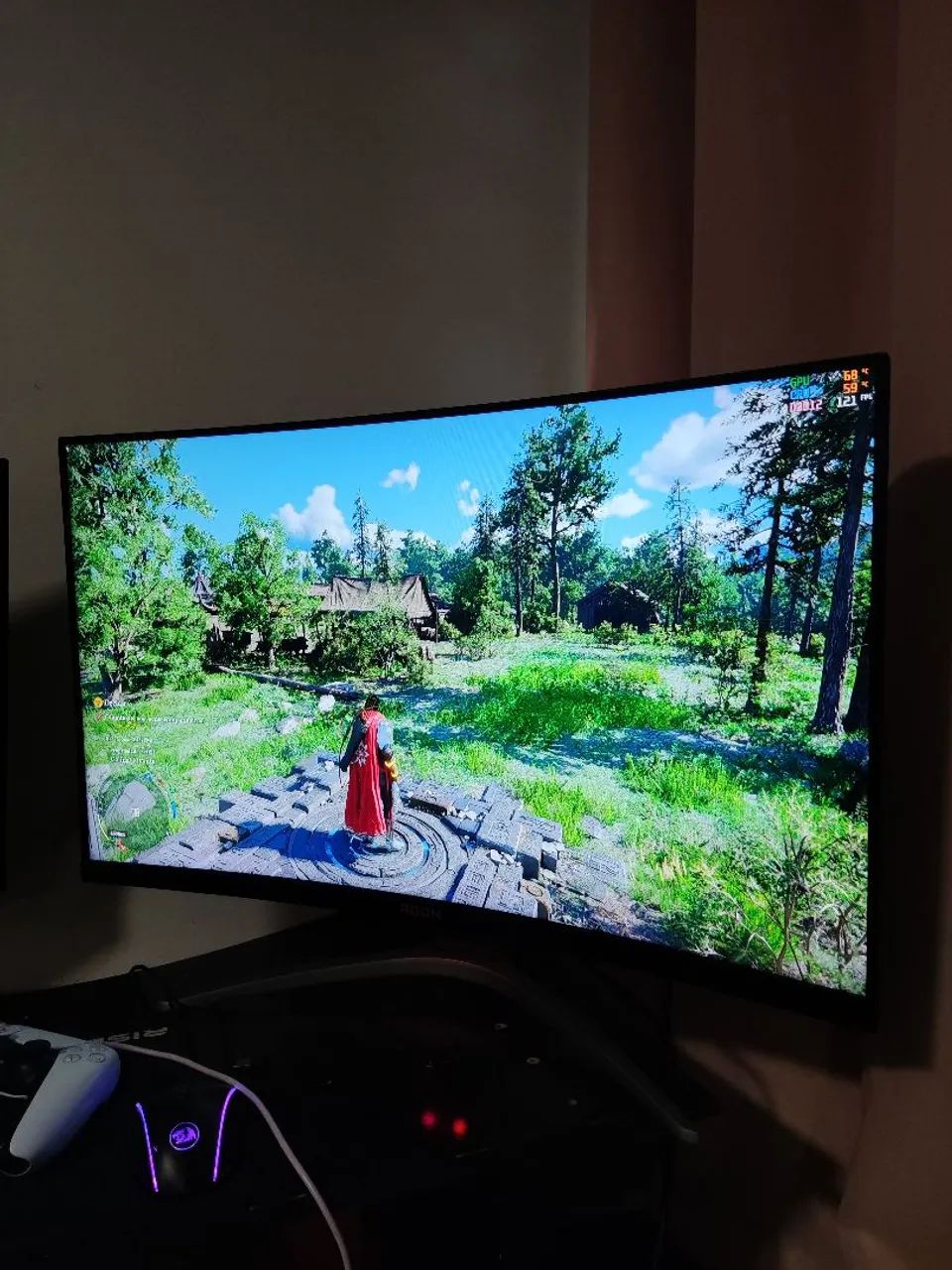 Monitor AOC Agon 31.5 Full HD polegadas monitor curvo 165Hz - Foto 4