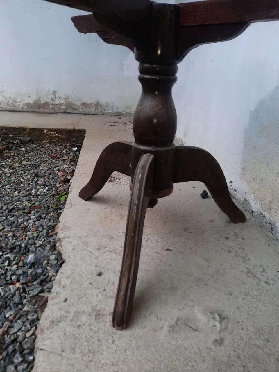 Lindo pé de mesa madeira itaúba  - Foto 2