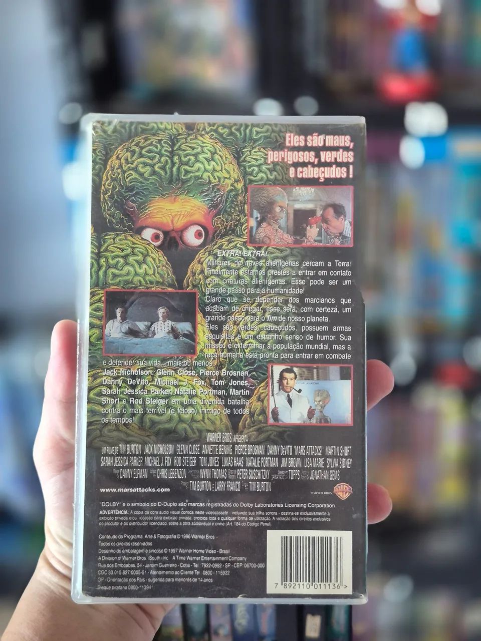 VHS Marte Ataca Legendado - Raro  - Foto 2