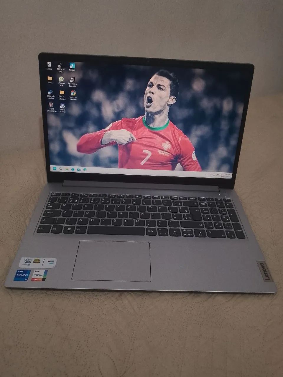 Notebook Lenovo - 512 gb SSD, 12 gb de RAM, processador i7