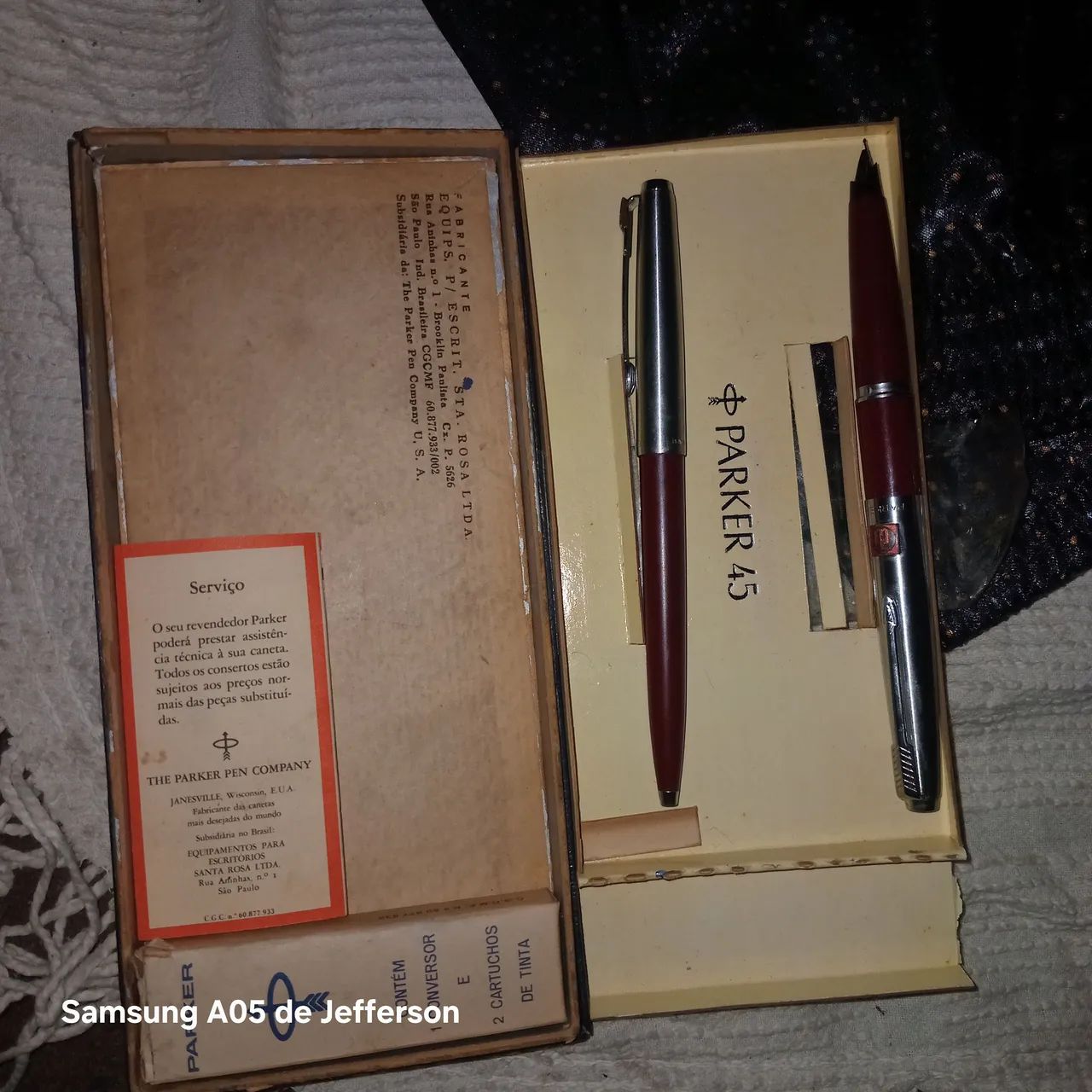 Parker Fountain Pen and Mechanical Pencil