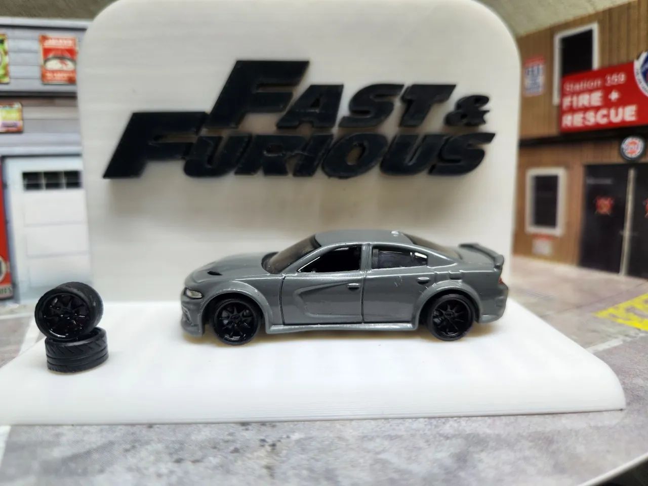 Dodge hellcat hotwheels custom Velozes e furiosos  - Foto 3