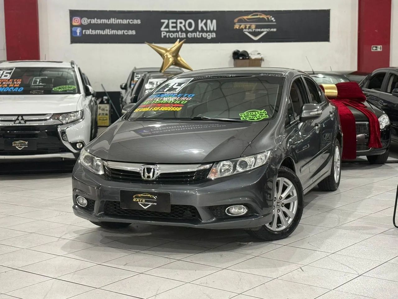 Honda Civic Sedan LXR 2.0 Flexone 16V Aut. 4P 2014