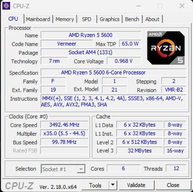 PC Gamer Ryzen 5 5600 / RTX 5050 8GB / 32GB RAM / SSD + HD - Foto 3