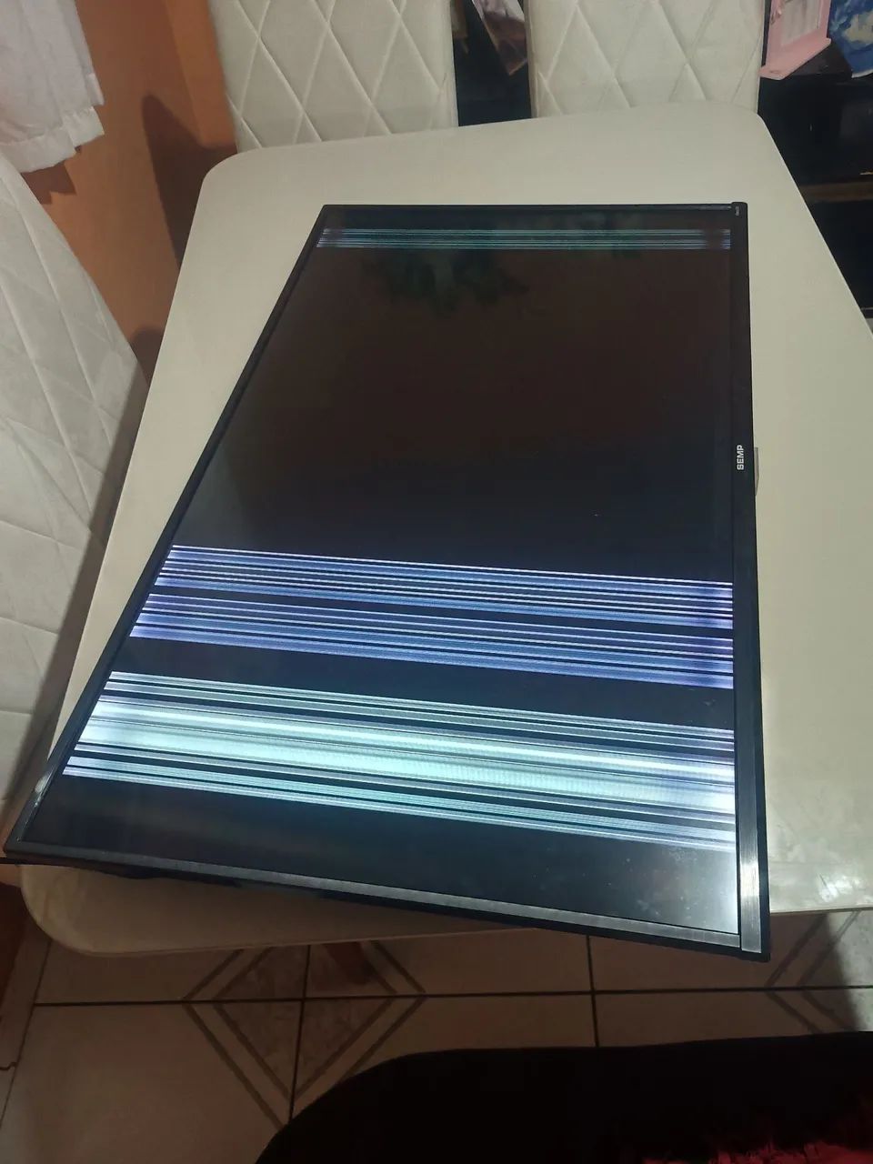 Tv Semp 43 polegadas retiradas de peça  - Foto 2