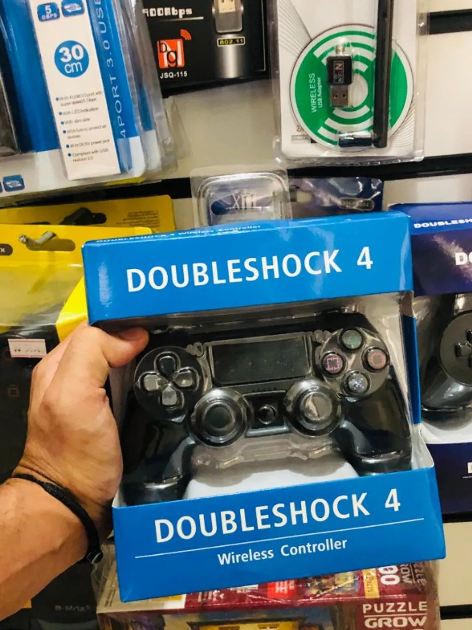 Controle sem fio p/PS IV