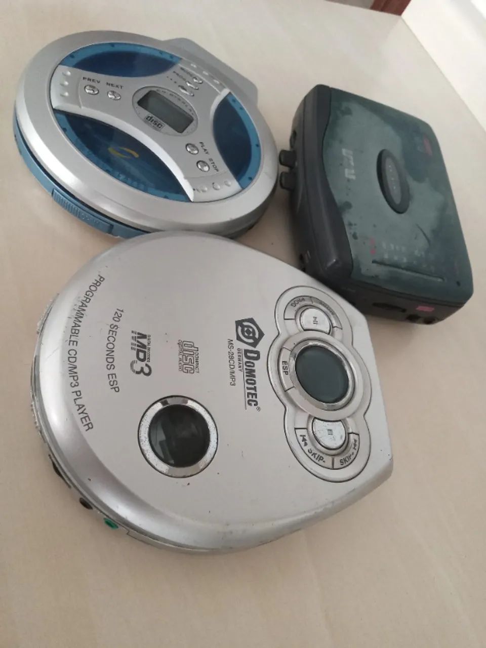 Walkman e Diskman - Lote com 3 unidades (defeito) - Foto 5