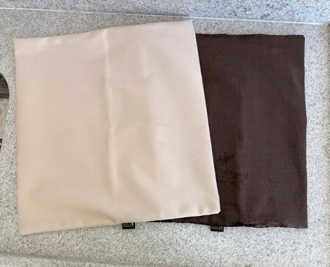 KIT 2 Capas de Almofada PREMIUM com ZÍPER OCULTO