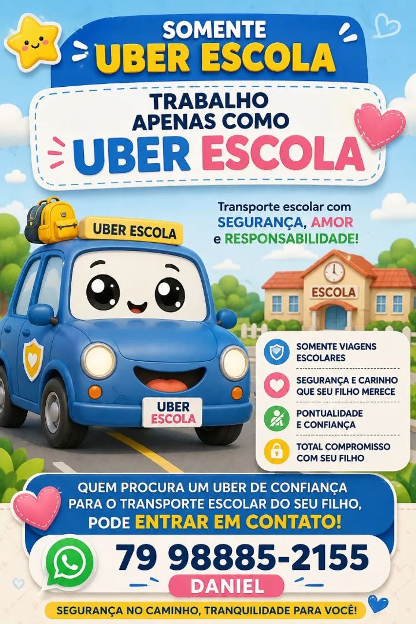 ? Transporte Escolar de Confiança - Escola, Faculdade e Cursos