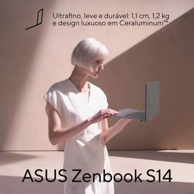 Notebook ASUS Zenbook S14 - NOVO LACRADO - Foto 4