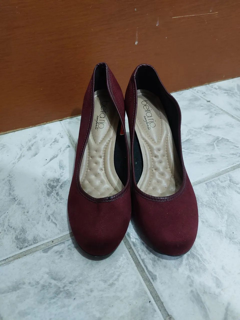 Sapato Vermelho - Tamanho 37 - Foto 2