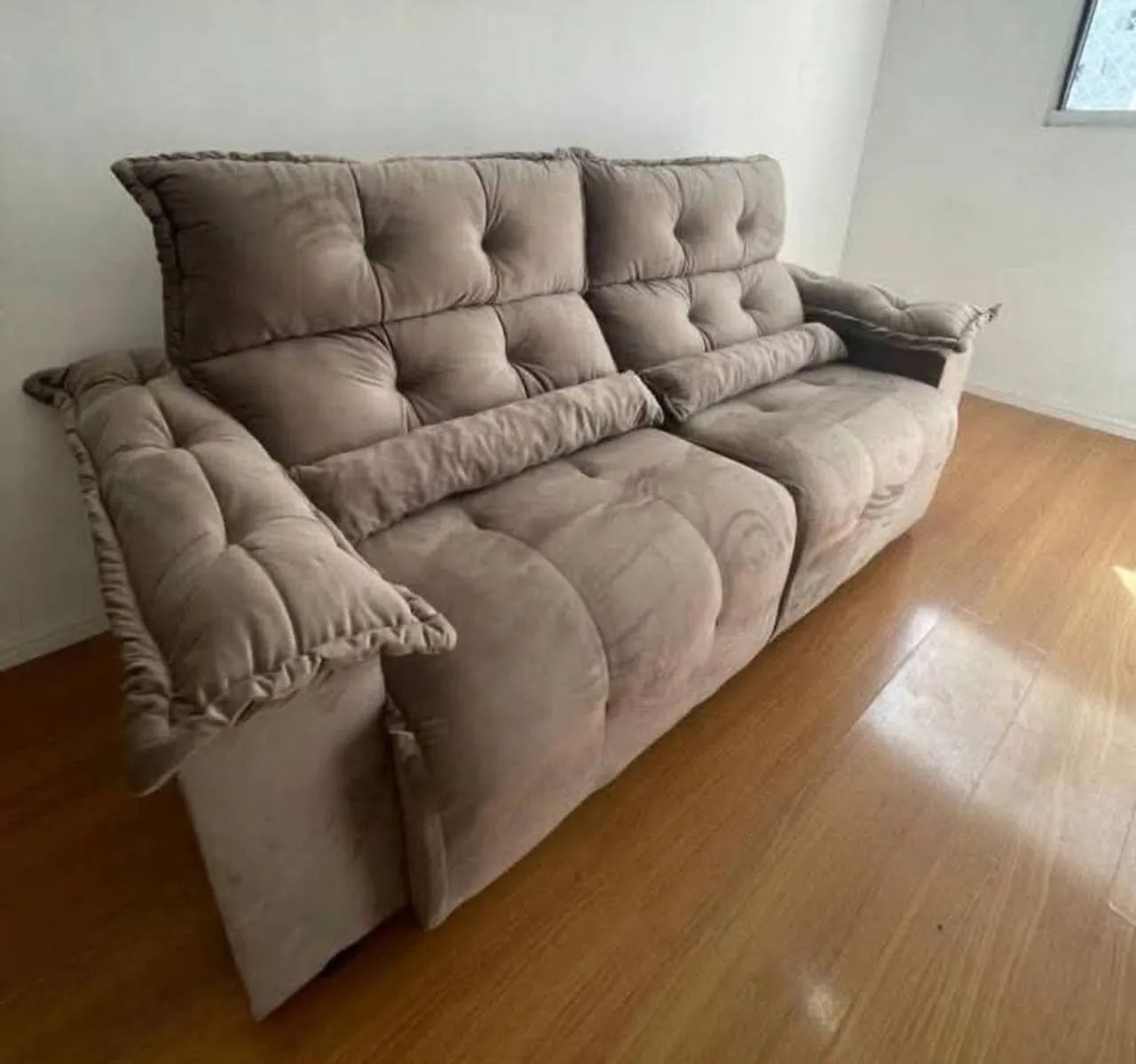 Vendo Sofa Retrátil Reclinável Novo - Foto 3
