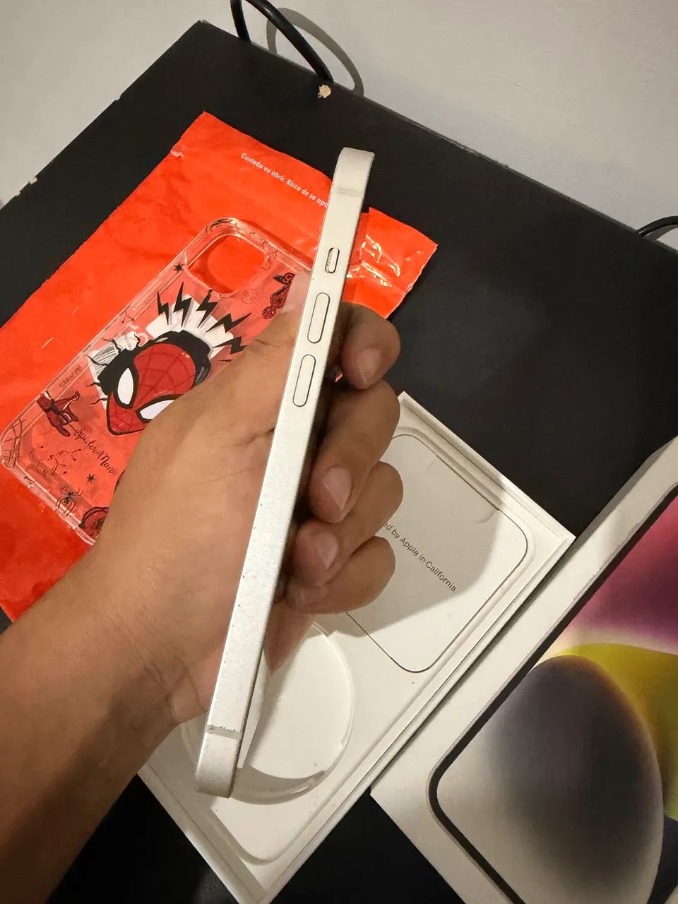 iPhone 14 128GB Branco | Bateria 100% | Caixa + Capa GoCase Nova - Foto 5