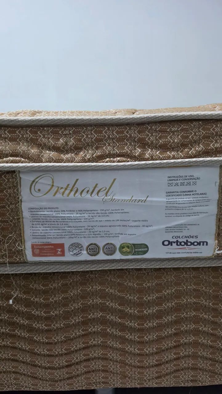 Cama casal colchão + box - Foto 2