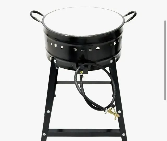 Fritadeira a gás pedestal nunca usada