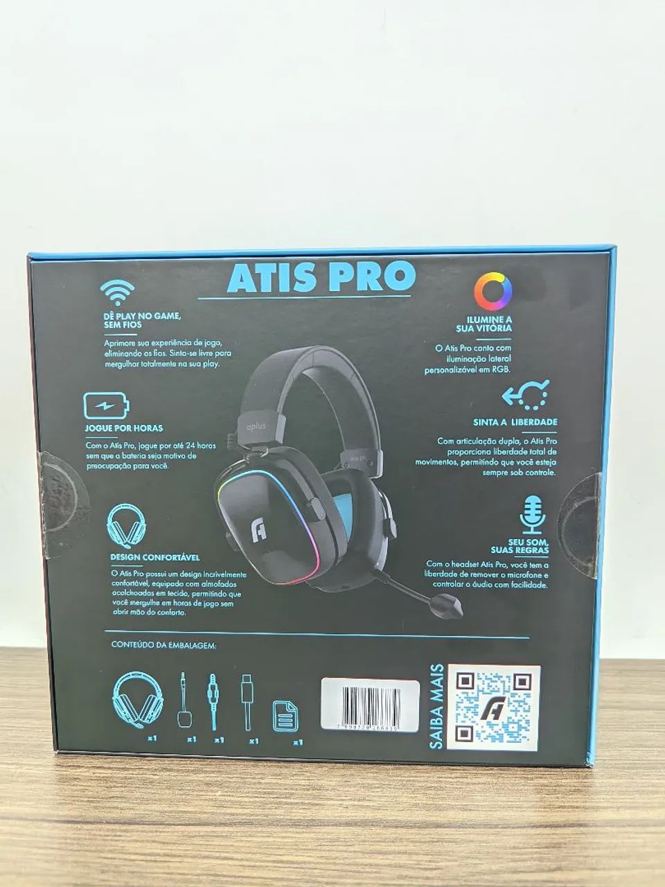 HEADSET GAMER ATIS PRO - Foto 2