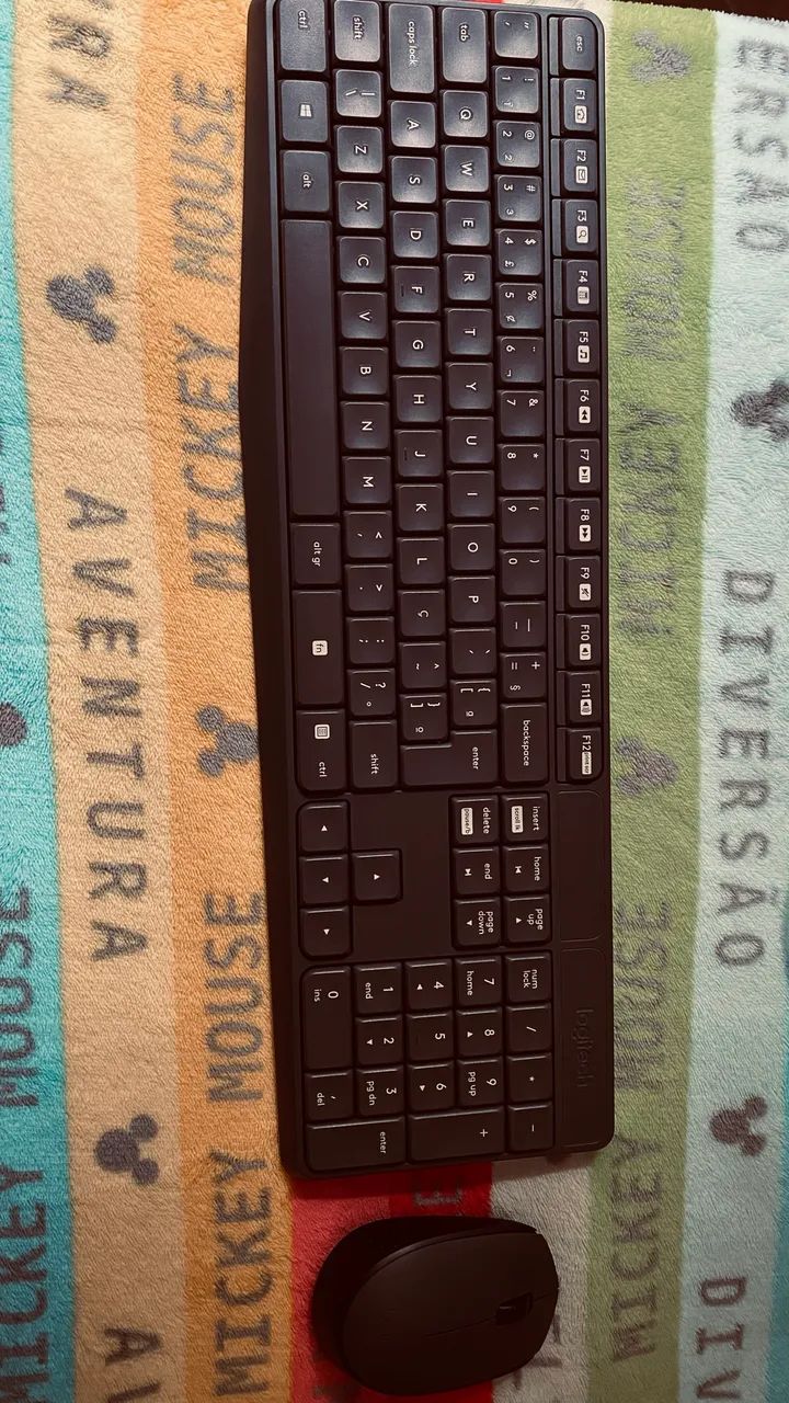 Vendo Kit teclado e mouse Logitech