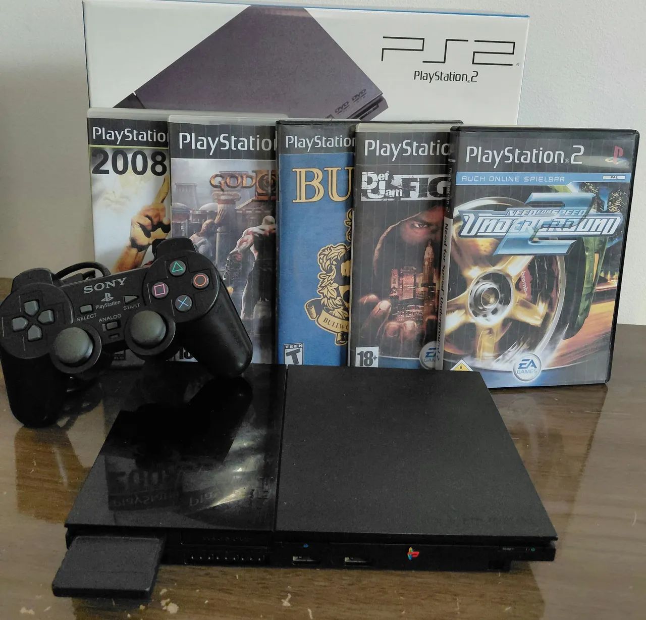 PS2 COM LEITOR 100%  - Foto 4
