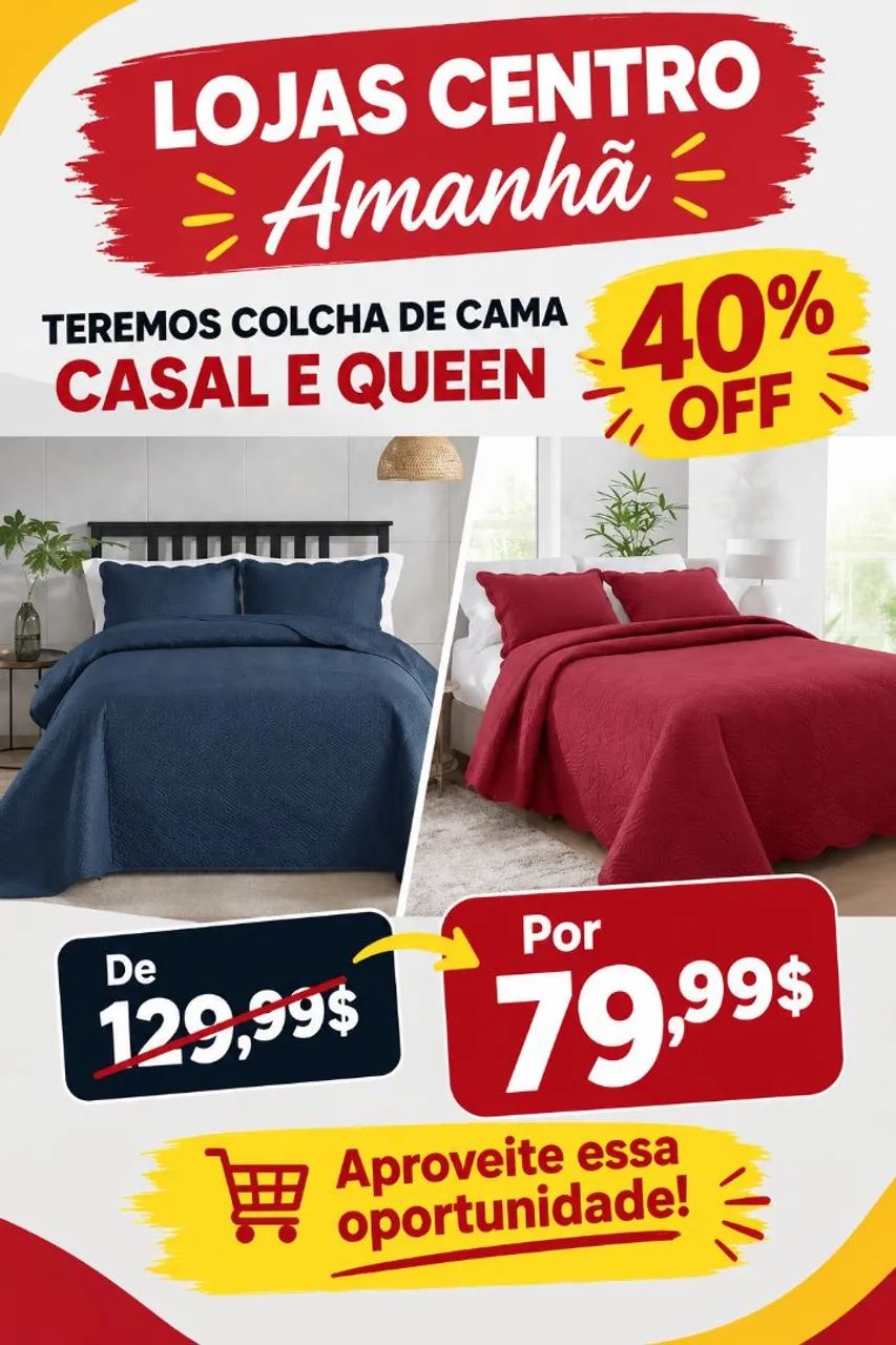 Colcha de cama casal Queen  - Foto 4