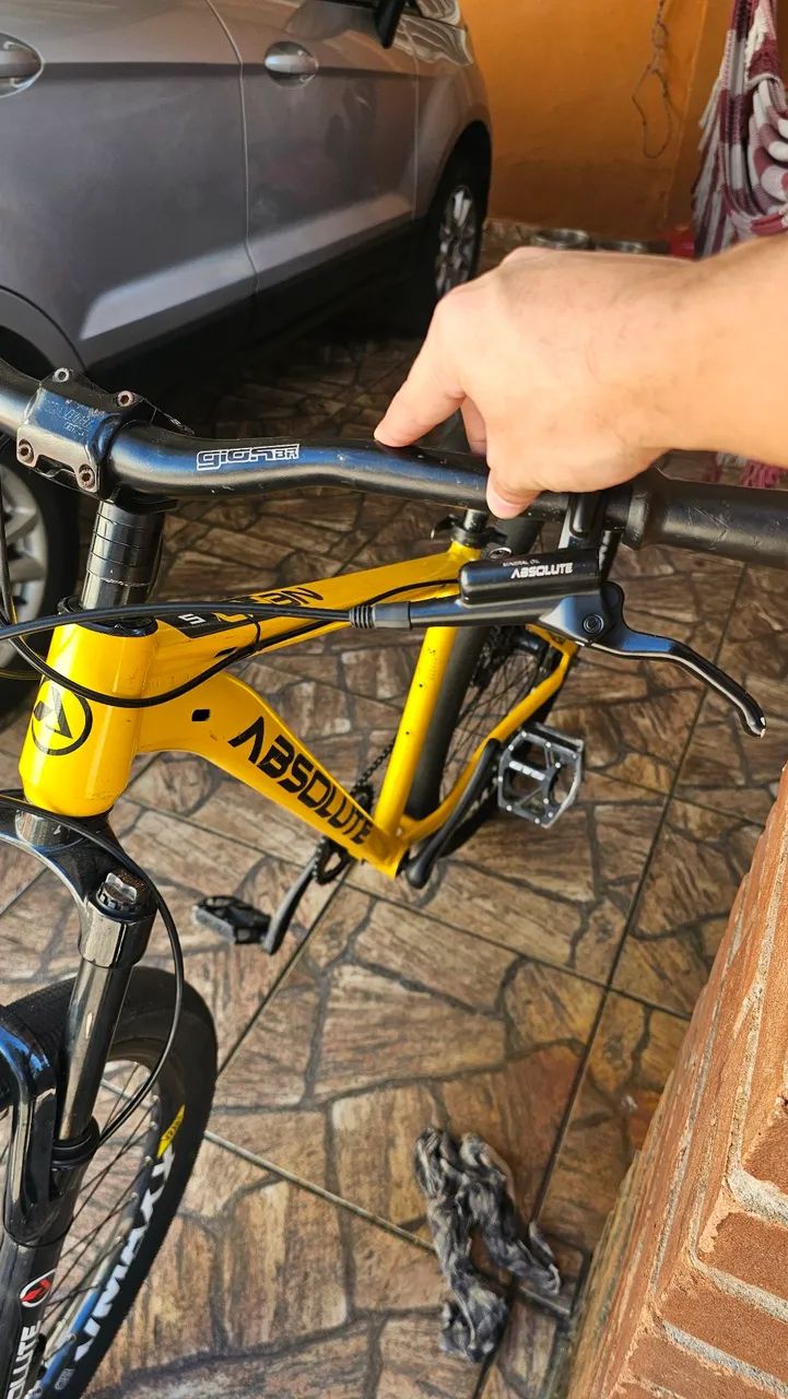 Nero 5 aro 29 Freio hidráulico e suspensão com trava - Foto 2