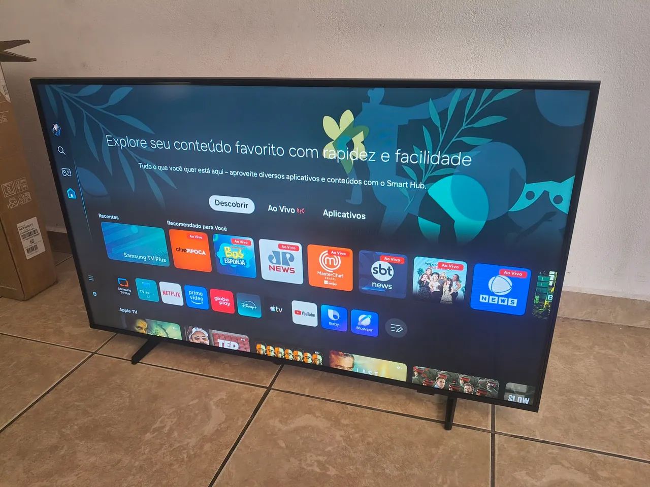 Vendo essa tv 43 polegadas smart 4K  - Foto 4