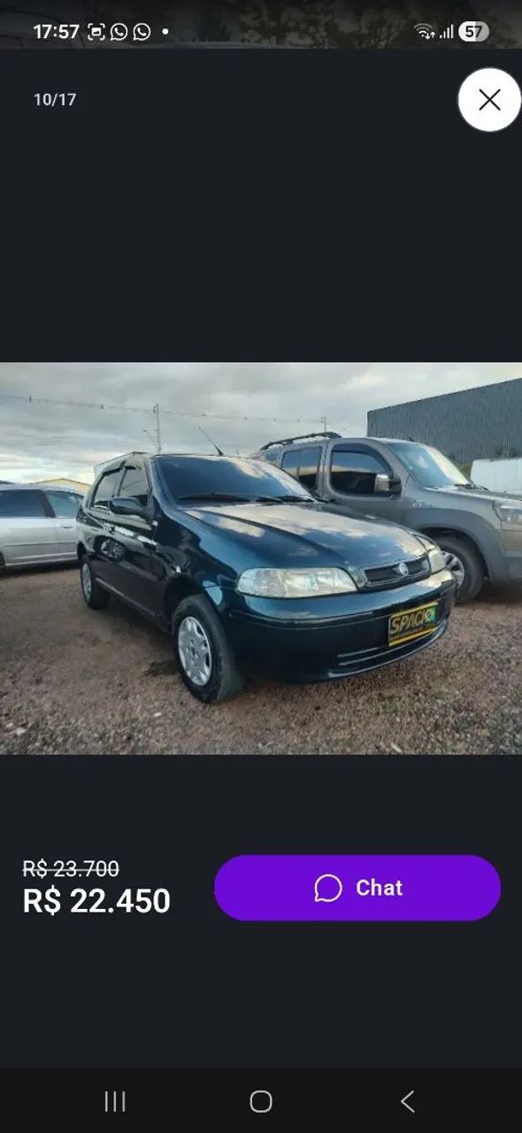 Fiat Palio ELX 1.0 MPI Fire 16V 4P (25 Anos) 2003