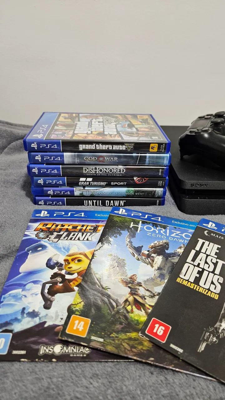 Playstation 4 PS4 9 Jogos - Foto 3