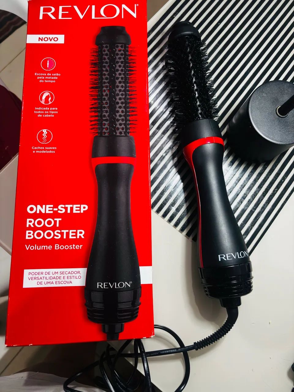 Escova Revlon one step root booster