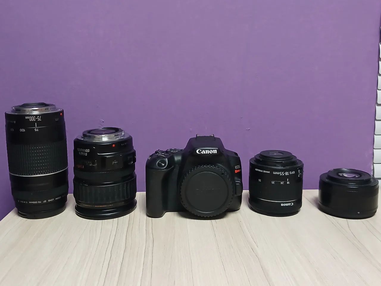 ? KIT CÂMERA CANON PROFISSIONAL - COMPLETO - Foto 2