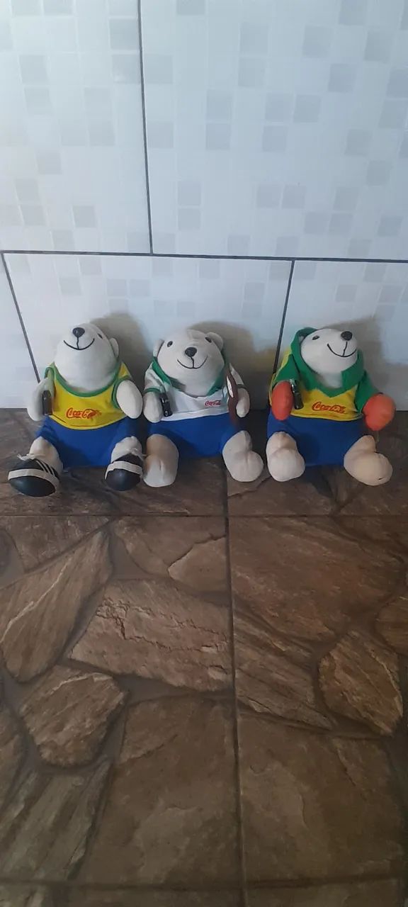 Urso da Coca cola olimpíadas 