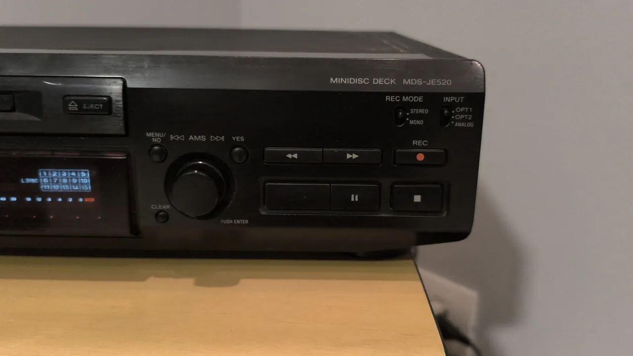 MDS JE 520 MD Sony Minidisc - Aparelhos de Som - Porto Novo, São