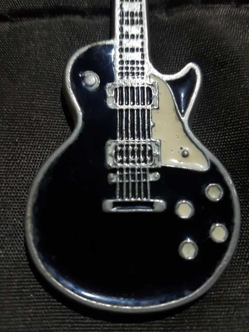 Miniatura de guitarra de metal - Foto 4