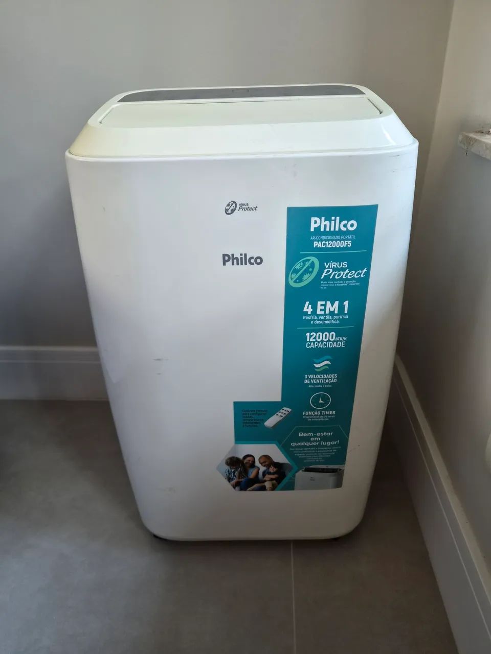 AR CONDICIONADO PORTÁTIL PHILCO  - Foto 2