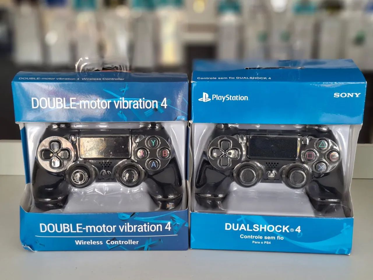 Controle para ps4 pc tv celular Bluetooth - entrega em slz e região 