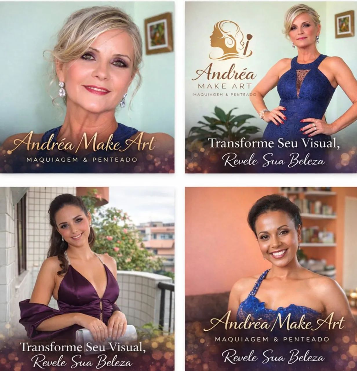 Maquiagem e Penteado 