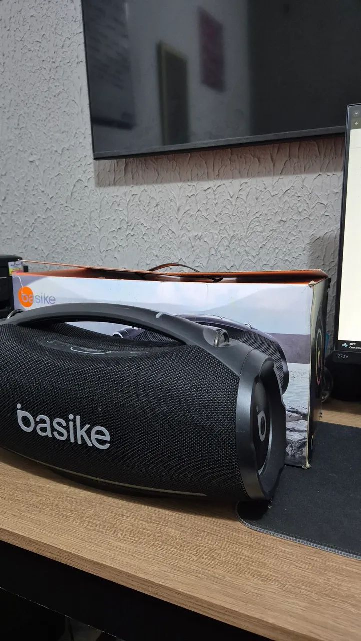 Caixa de som Basike Bombox Rad 304 - Foto 4