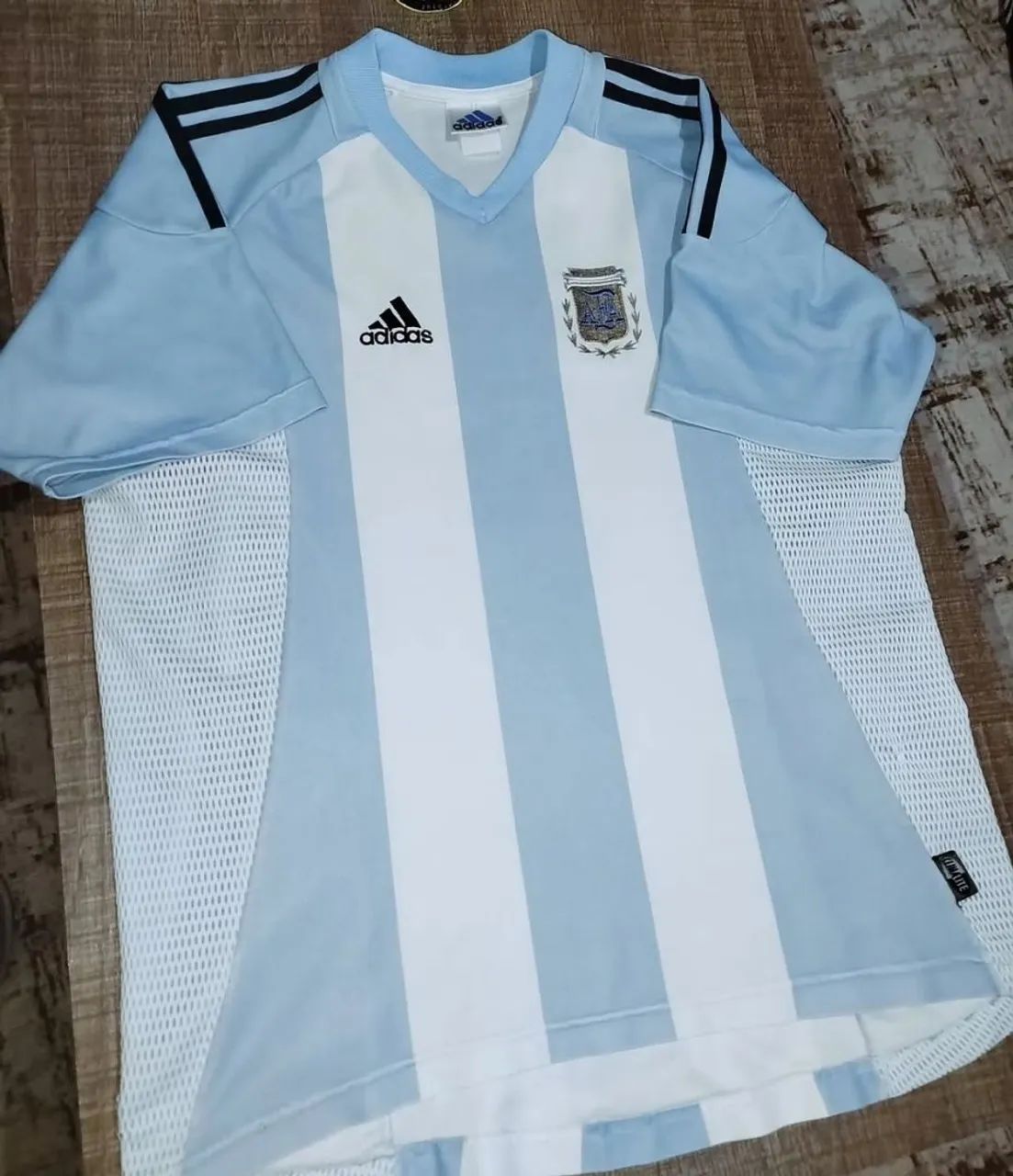 CAMISA ARGENTINA ANO 2002 COPA - Foto 2