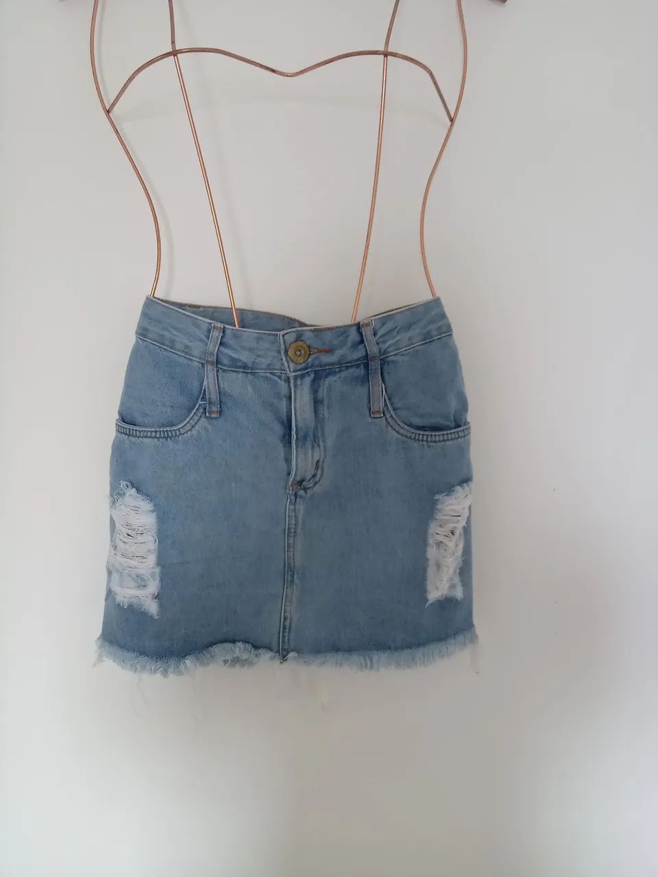 Saia jeans