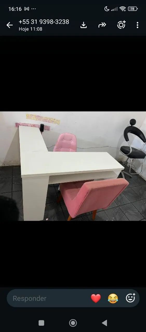 Mesa pra salão 