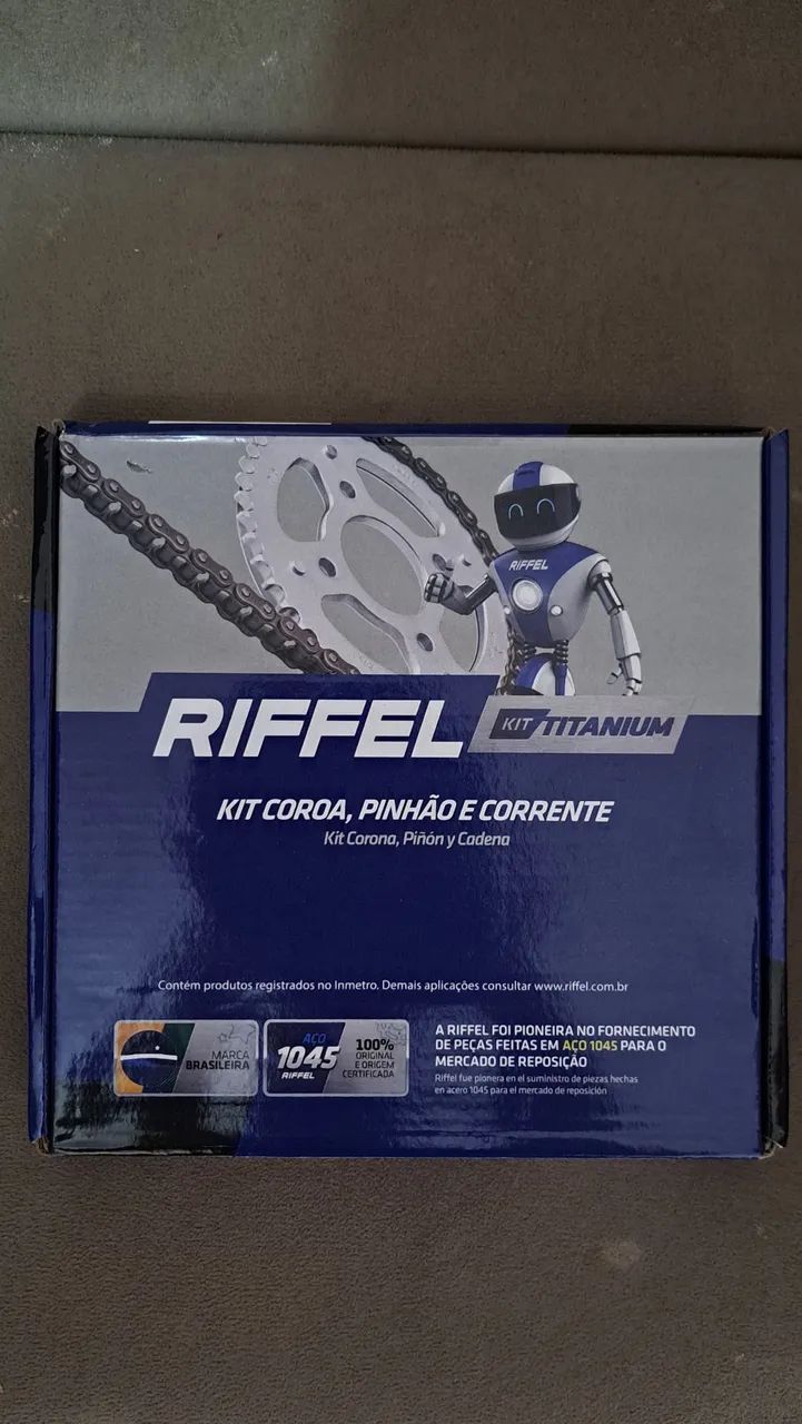 Kit relação para Cg fan e titan 125 2009 a 2013