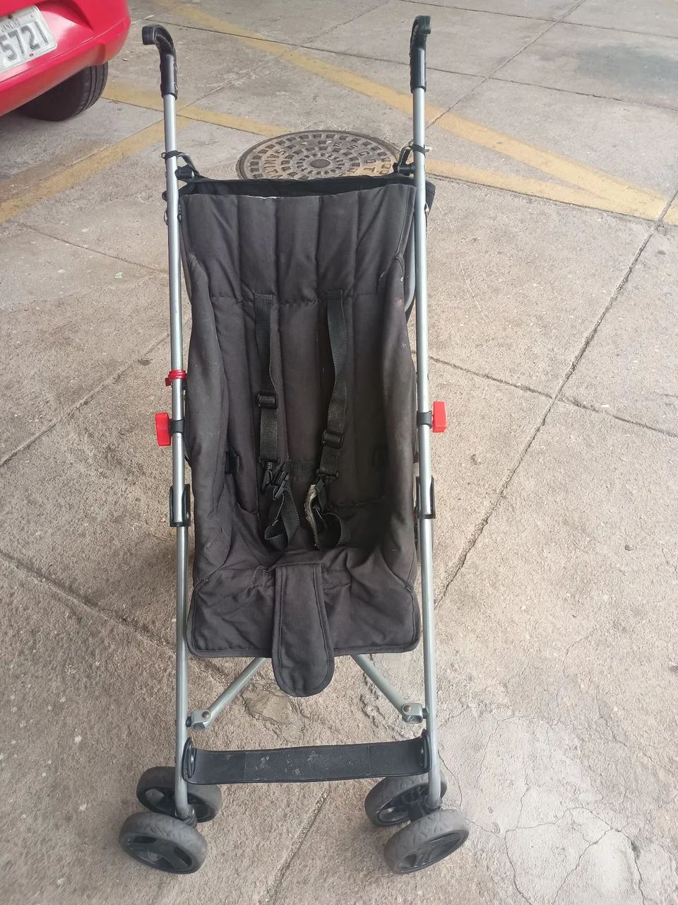 Carrinho de bebê guarda -chuva - Foto 4