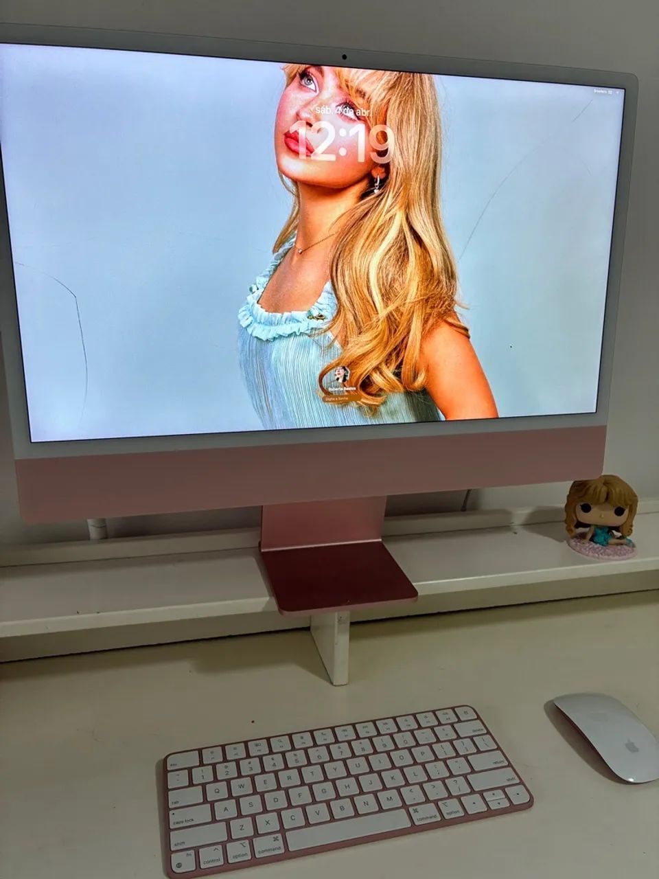 Computador Apple iMac rosa