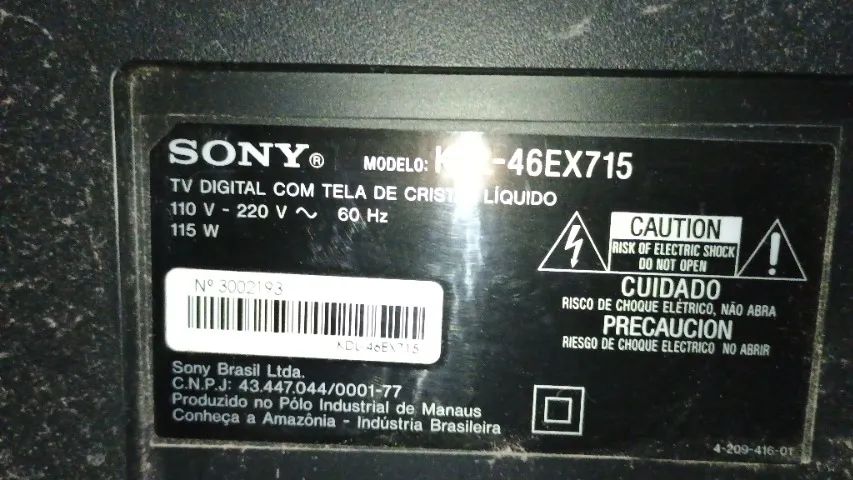Tv Sony 46 polegadas  - Foto 5