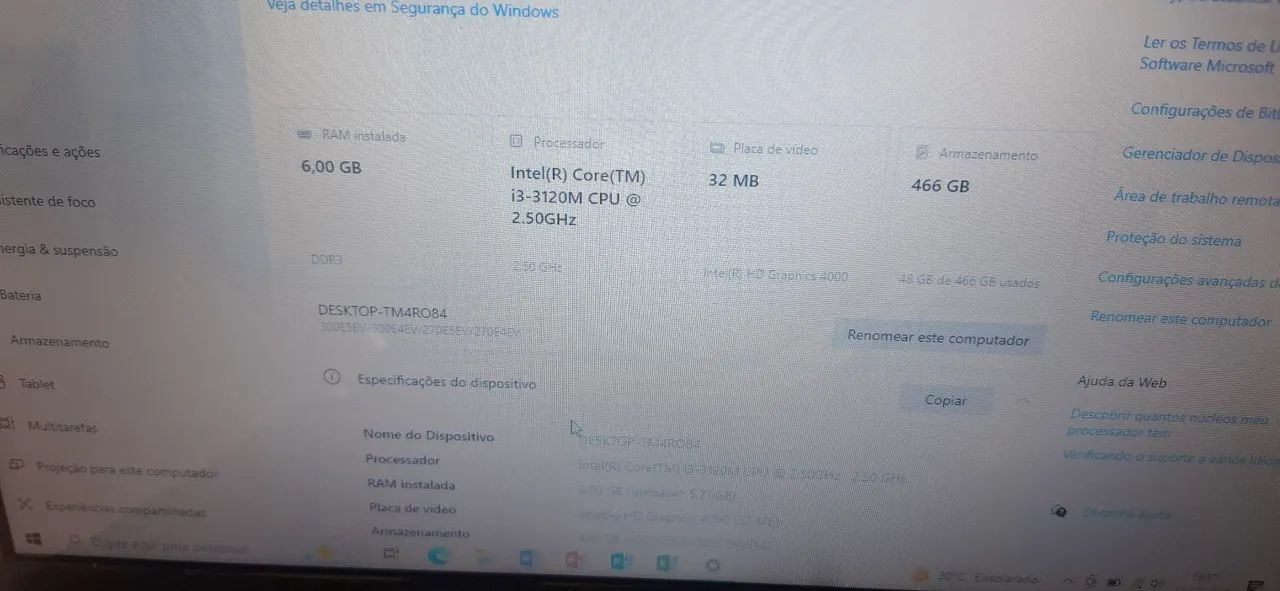 Notebook sansung i3 3?GERAÇÃO 2.50 - Foto 3