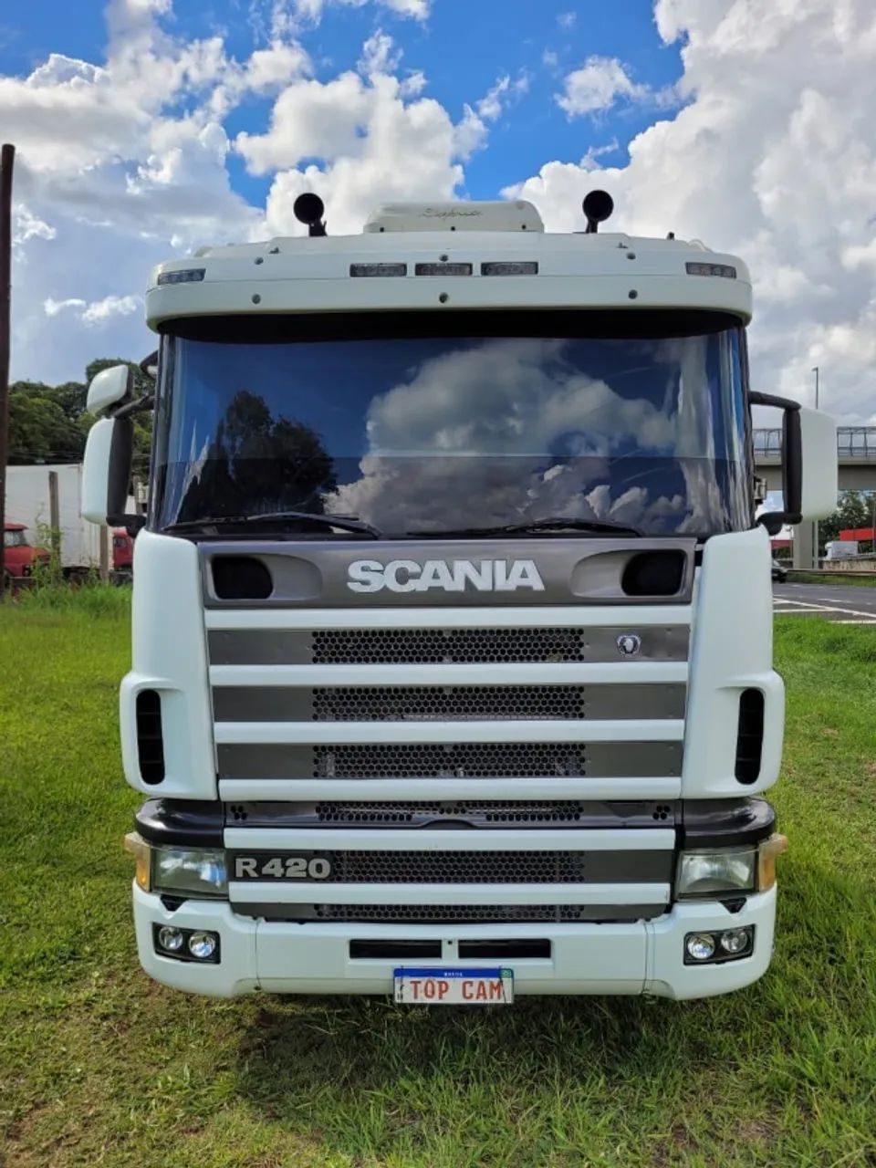 SCANIA R420 6X2 2007 / 2008 BRANCO TRUCADA * - Foto 3
