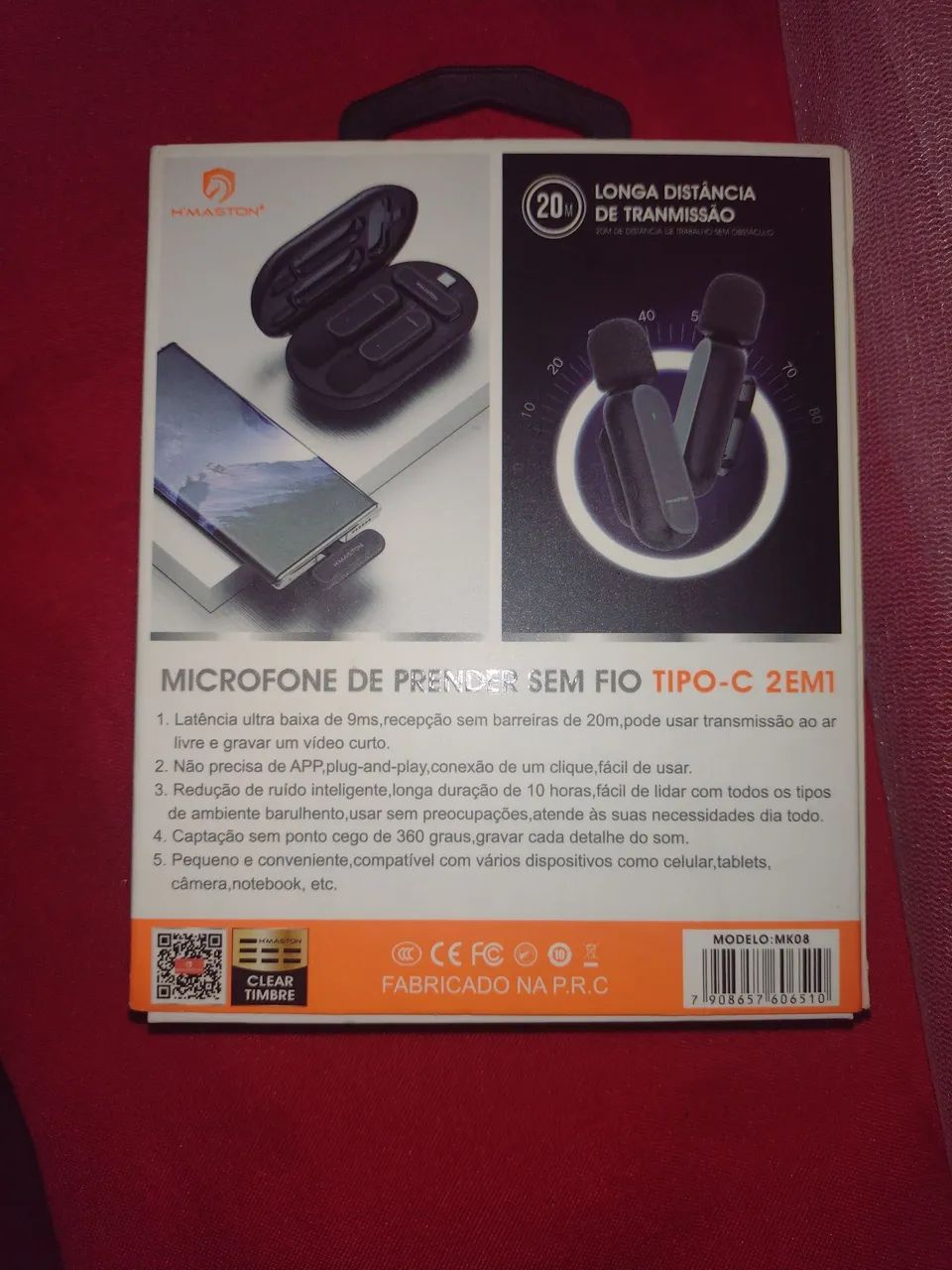 Microfone de  lapela - Foto 2