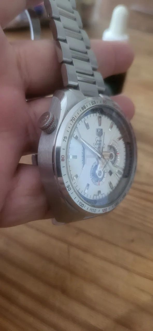 Relógio TAG Heuer cronógrafo 1° linha Premium  - Foto 4