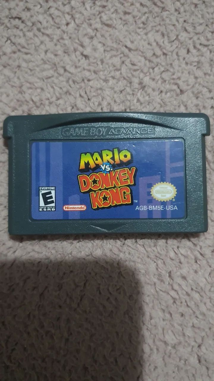 Mario Vs Donkey Kong GBA Game Boy Advance - ORIGINAL - Foto 2