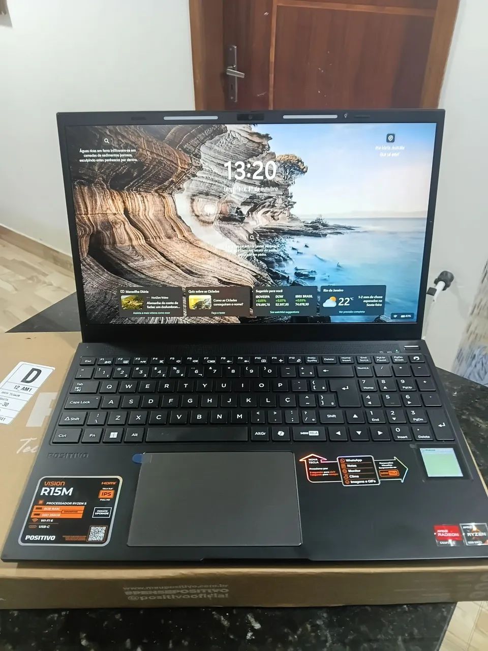 Notebook ryzen 5 zerado