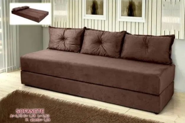 Sofanete na Queima: O Sofá Que Vira Cama de Casal - Foto 5
